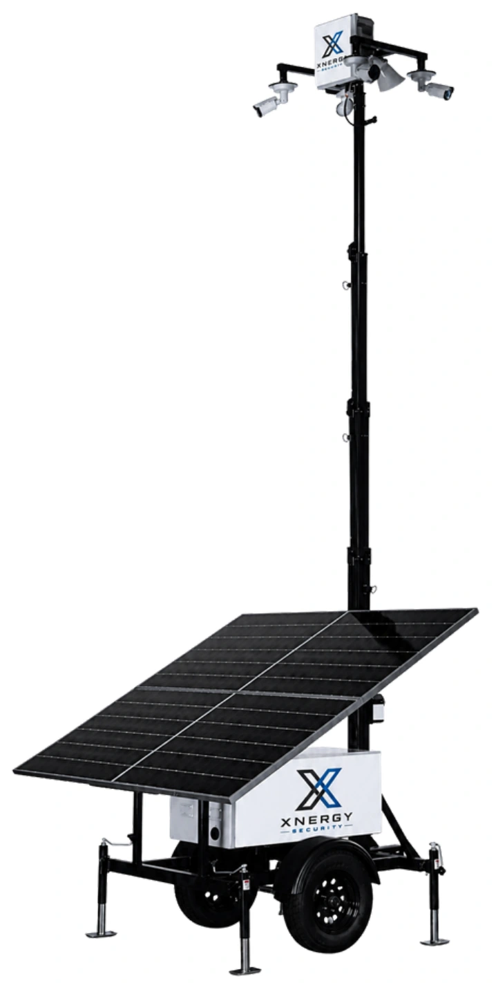 XS-MSU Pro solar surveillance trailer